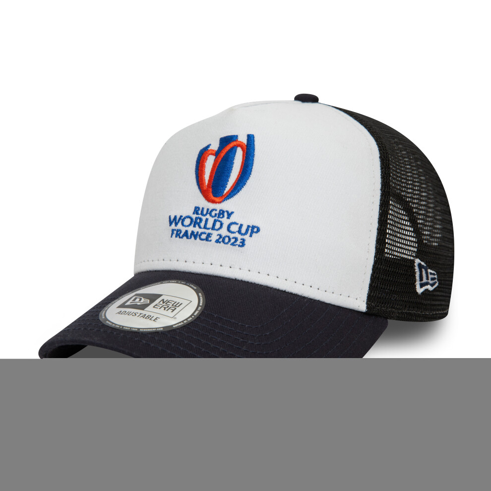 New Era Mens Snapback Adjustable Corcore Trucker Cap ~ RFU Rugby World Cup black