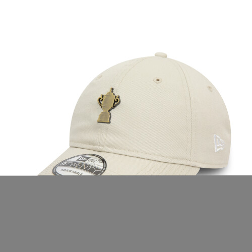 New Era New Era Mens Adjustable 9Twenty RFU Cap ~ Webb Ellis Trophy Cup stone