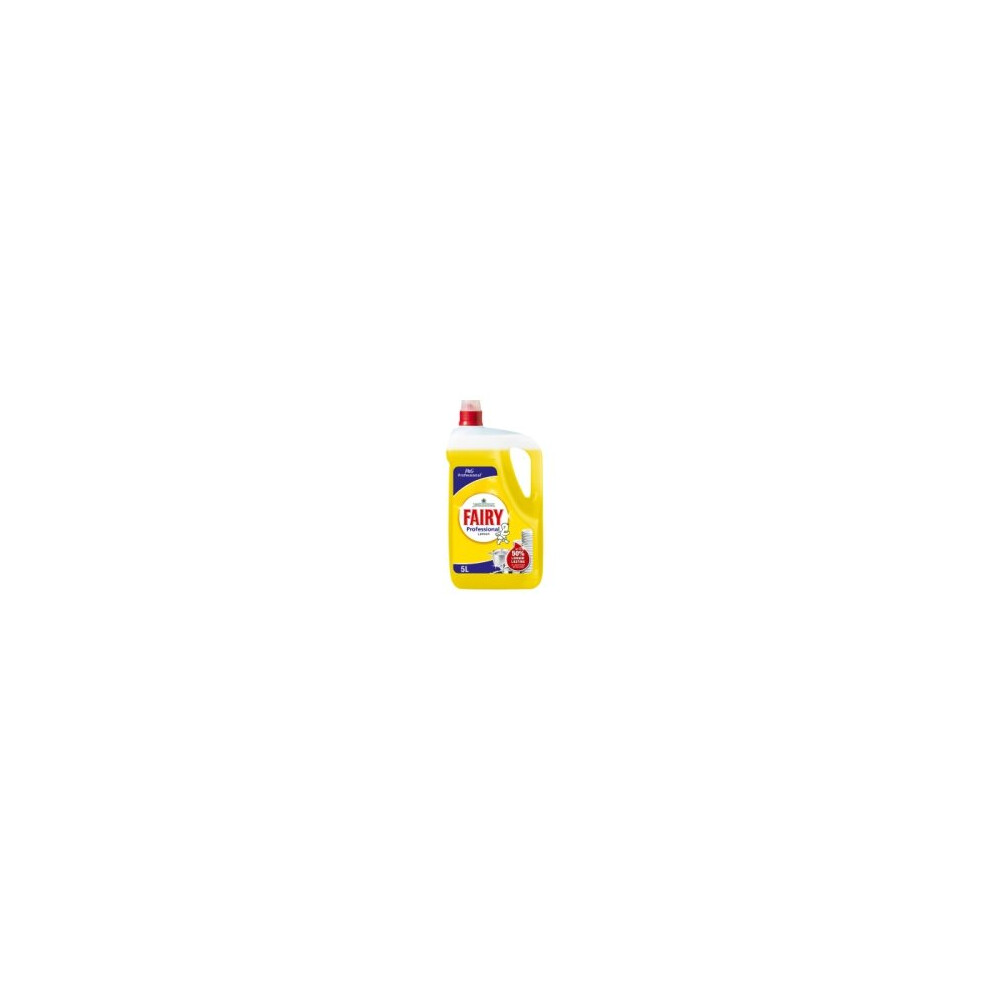 Fairy Professional Washing Up Liquid Lemon Bulk 5L (Case Of 2)