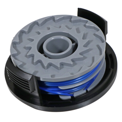 SPARES2GO Strimmer Spool Line + Cap for MacAllister GTB2-600 MGT 600 Trimmer 1
