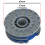 SPARES2GO Strimmer Spool Line + Cap for MacAllister GTB2-600 MGT 600 Trimmer 3