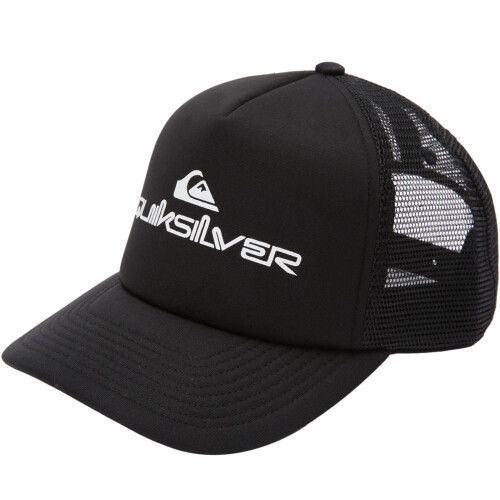 Quiksilver (One Size, Black) Quiksilver Mens Omnistack Adjustable Snapback Baseball Cap Hat