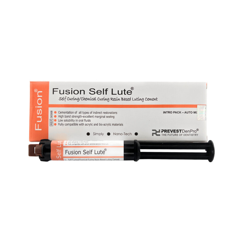 Denclov Permanent Luting Dental Cement, Ready To Use Tooth Filling Repair Kit