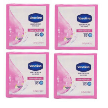 Vaseline Healthy Bright Bar Soap with Vitamin B3 & Vaseline Jelly – 12 Bars (3X75g) for bright, soft skin
