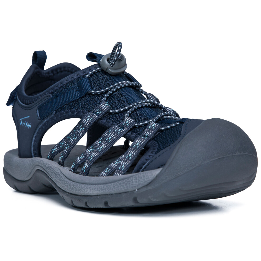 (4, Navy) Trespass Womens Walking Sandals Brontie