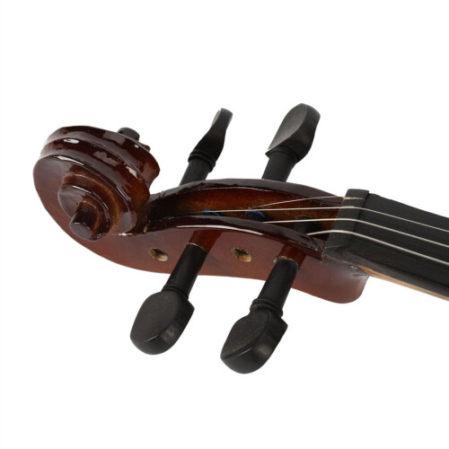 1/2 Size Natural Acoustic Violin with Case+ Bow + Rosin 1