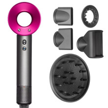 Professional Hairdryer with 5 Diffuser, Ionic Hairdryer for Women