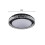 Living And Home Round Acrylic Flush Mount LED Ceiling Light 4