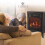 NETTA NETTA 1900W Arch Fireplace Stove Heater with Flame Effect - Black 5