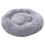 Living And Home (Light Grey, 60CM) Round Donut Plush Pet Dog Cuddler Bed 2