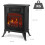 NETTA NETTA 1900W Arch Fireplace Stove Heater with Flame Effect - Black 8