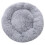 Living And Home (Light Grey, 60CM) Round Donut Plush Pet Dog Cuddler Bed 3