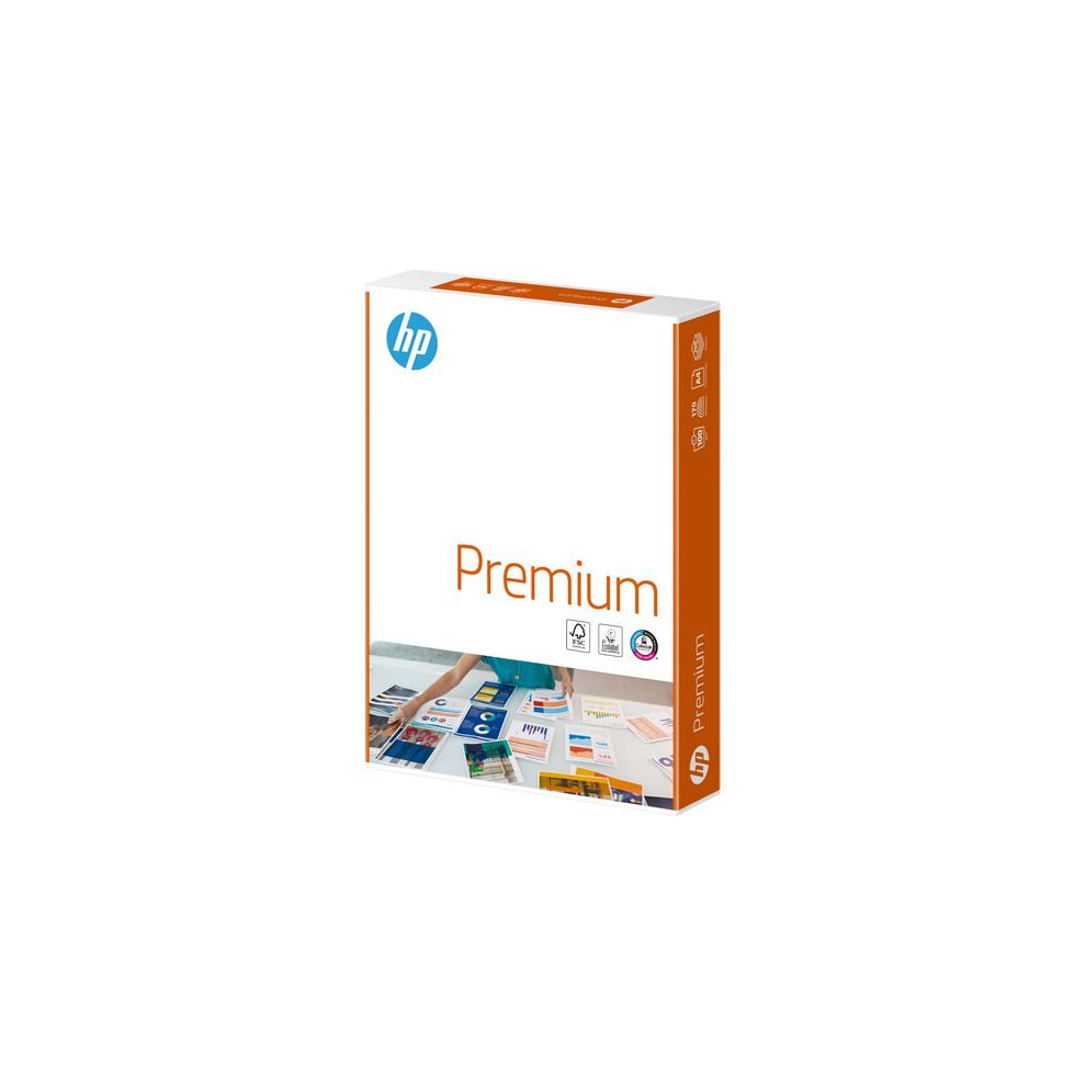 HP Premium Printer Paper A4 100gsm White 250 Sheets