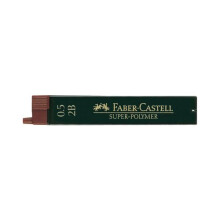 Faber Castell Super Polymer Lead Reflls 0.5 2B Pack of 14
