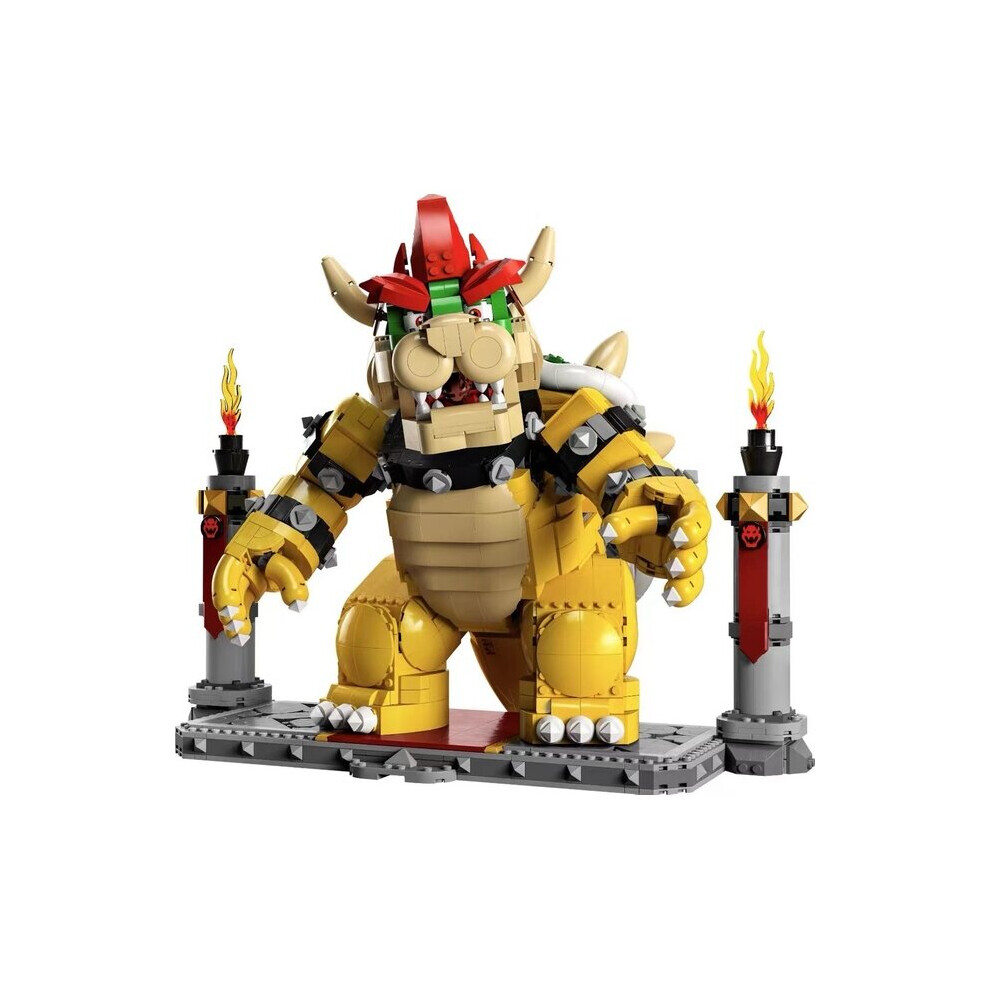 (2807pcs) 2022 New Super The Mighty Bowser Compatible 71411 Building Blocks Kit 
