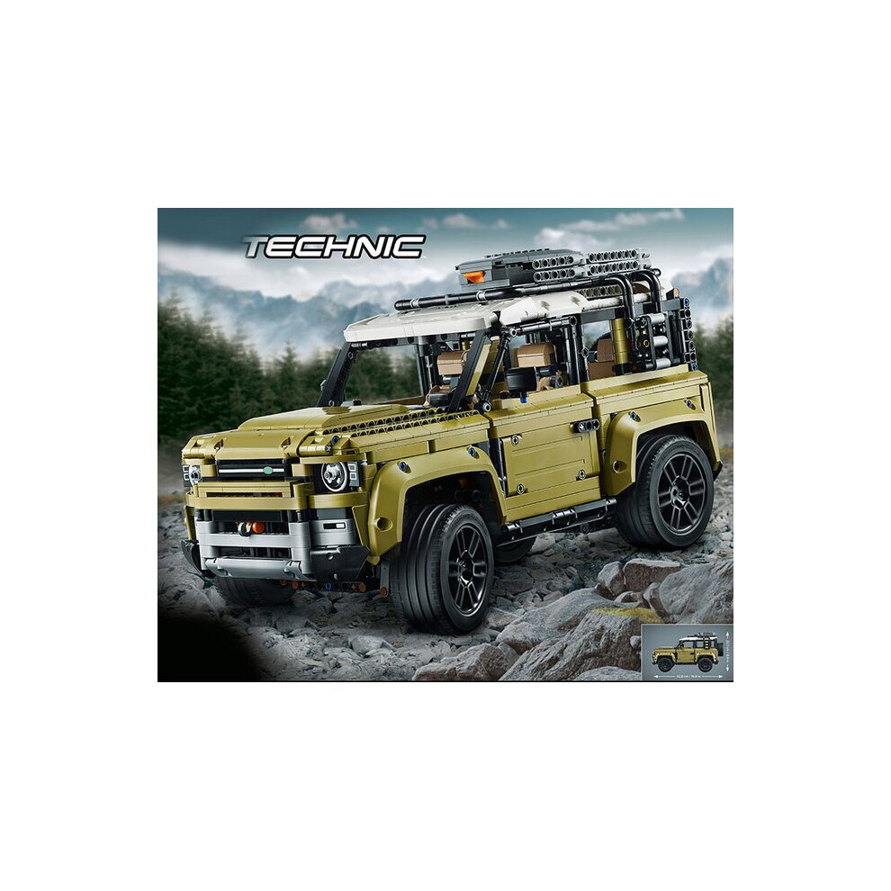 (Paper instruction) Technic 42110 Land Rover Defender | Blocks 42110 Land Rover - Compatible