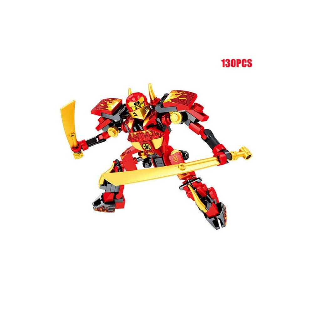 Maxpower (8 No Box) Ninjago Lloyd War Armor Mech Mini Model Action Figure Building Blocks
