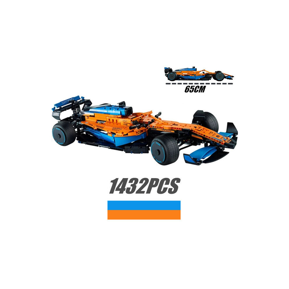 (P9926) Technical Series Formula One Mclaren F1 Building Blocks Super Speed Racing 