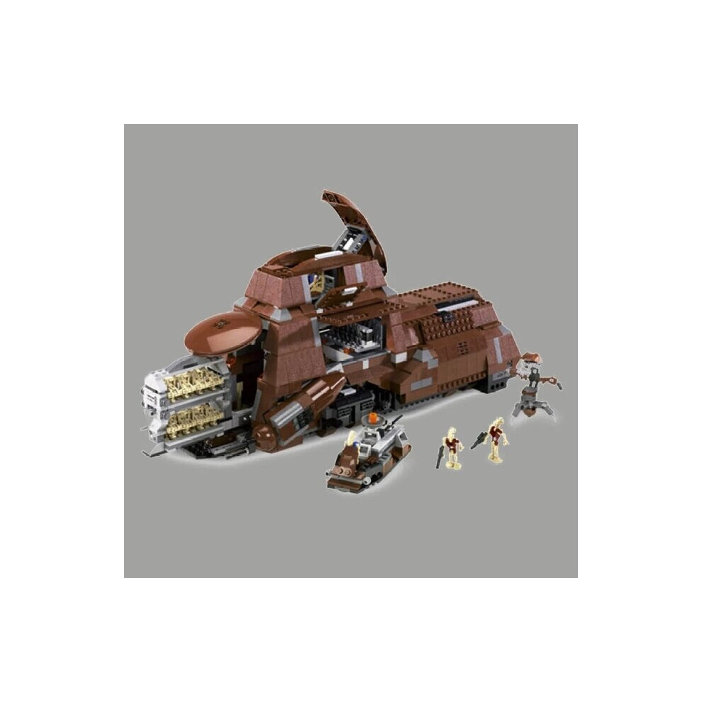 (white) 1338pcs  Star Plan MTT Containerized Battle Droids Troop Carrier Trade 