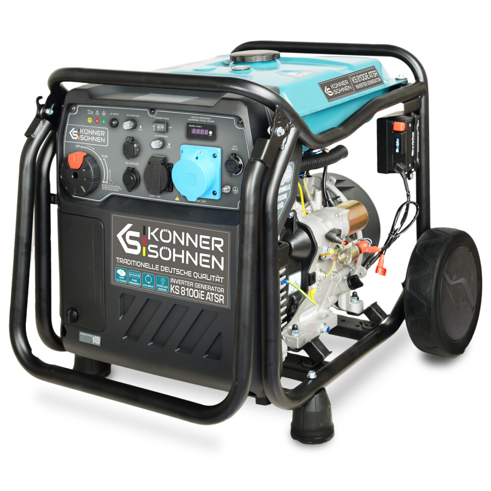 KÃ¶nner&SÃ¶hnen KS 8100iE ATSR portable petrol inverter generator Max 8000W