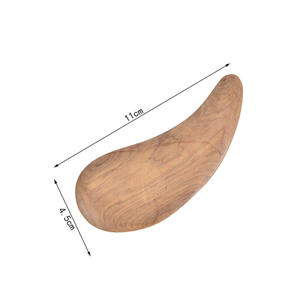 Dechoicelife (A-4) Wood Spa Therapy Stick Point Treatment Muscle Relaxation Guasha Board Promote Blood Circulation Vietnamese Cedar Scraping Massag