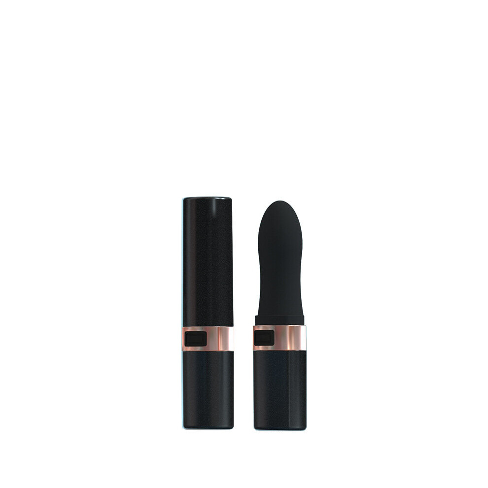 Dechoicelife (A-Black Mini) Rechargeable Personal Massager, Cordless, Handheld, Portable, Whisper Quiet, 10 Patterns, Perfect For Neck, Face