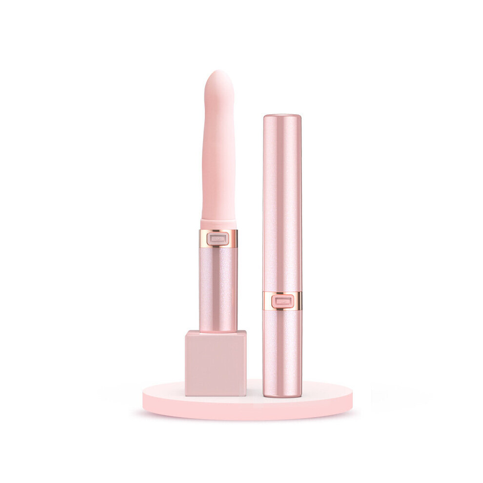 Dechoicelife (A-Pink Pro) Rechargeable Personal Massager, Cordless, Handheld, Portable, Whisper Quiet, 10 Patterns, Perfect For Neck, Face
