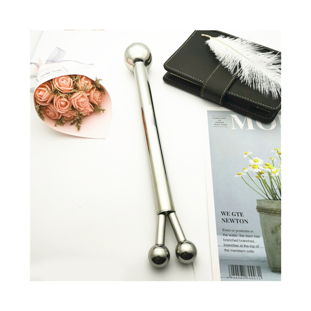 Dechoicelife (A-C) Massage Stick Magnetotherapy Acid Discharge Pen Meridian Point Magnetic Massage Therapy Stick Lymphatic Acid Drainage Pen Fork