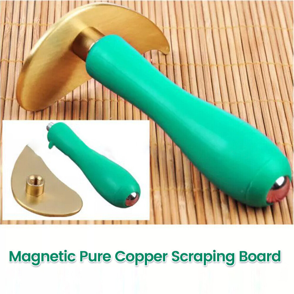 Dechoicelife (A-Type-H) Meridian Massage Stick Massager Magnetic Therapy Trigger Point Lymphatic Acid Drainage Merid Deeptissuetherapy Acupoint Pen