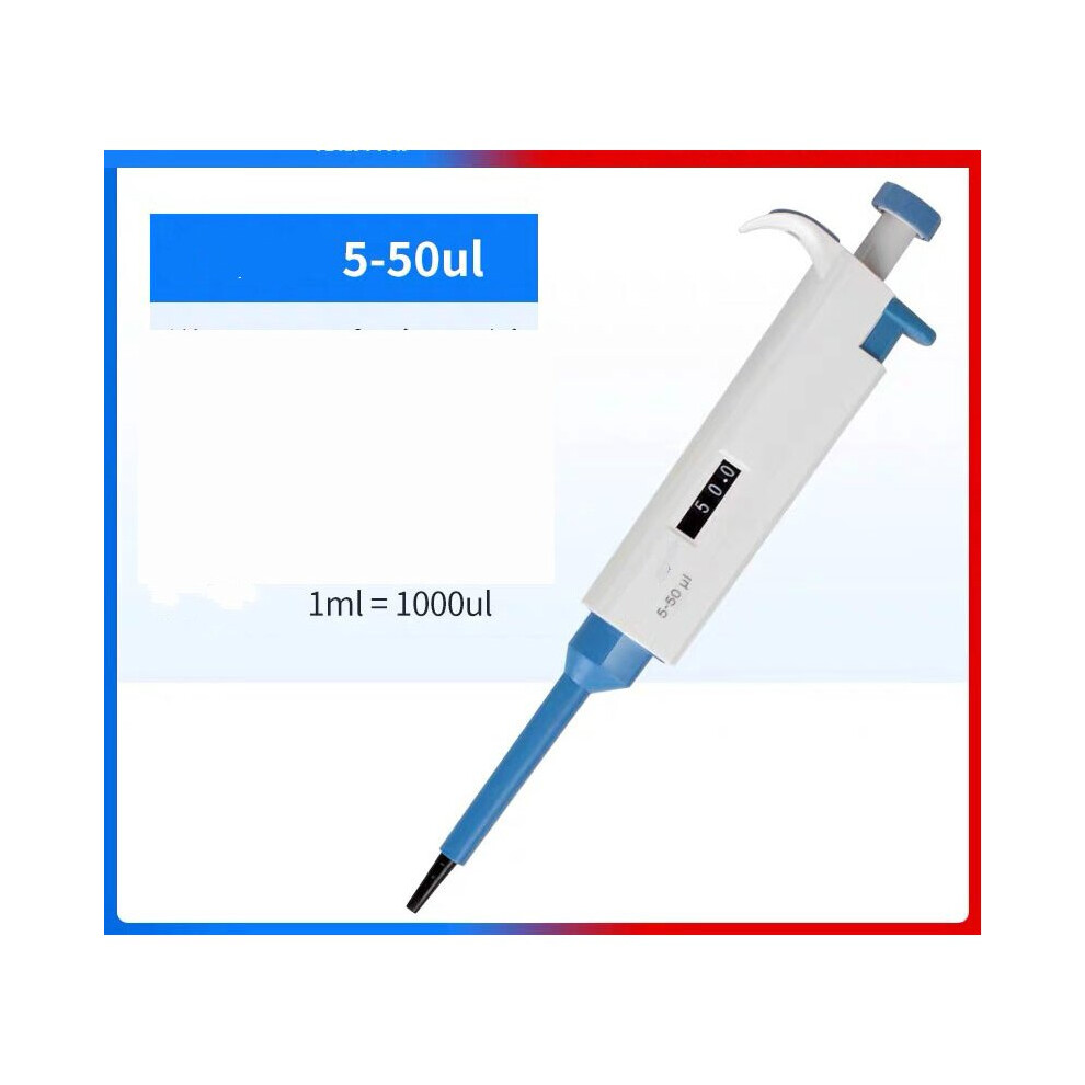 (a-5-50ul) auto pipette adjustable volume pipette Single Channel Pipette Function for lab 1ul -10ml 1pc/pack  series-image-OPC-PC9MYQD-NEW