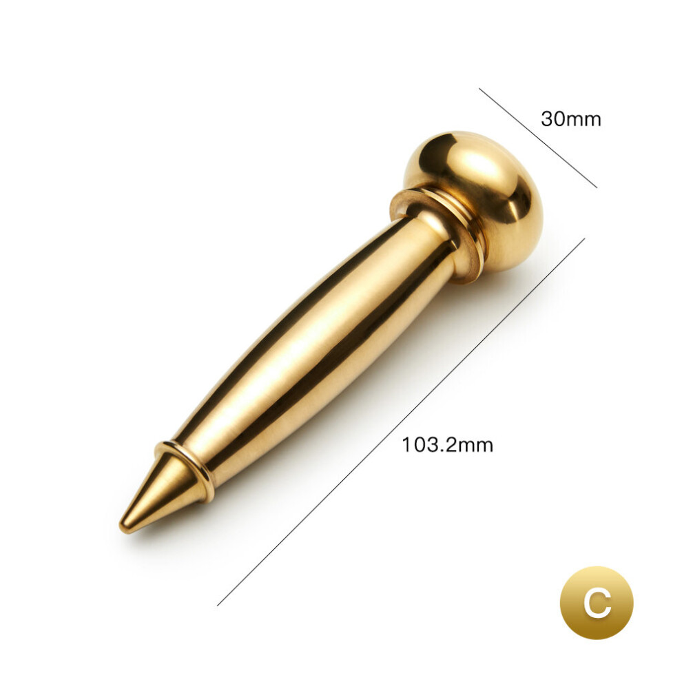 Dechoicelife (A-Type-C) Meridian Massage Stick Massager Magnetic Therapy Trigger Point Lymphatic Acid Drainage Merid Deeptissuetherapy Acupoint Pen