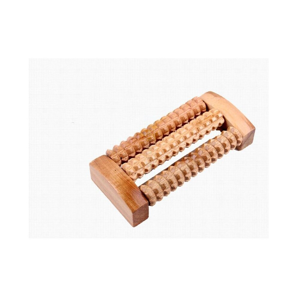 Dechoicelife (A-E) Meridian Yoga Stick Body Massager Stomach Back Waist Neck Leg Massage Stick Wooden Roller Massage Hammer