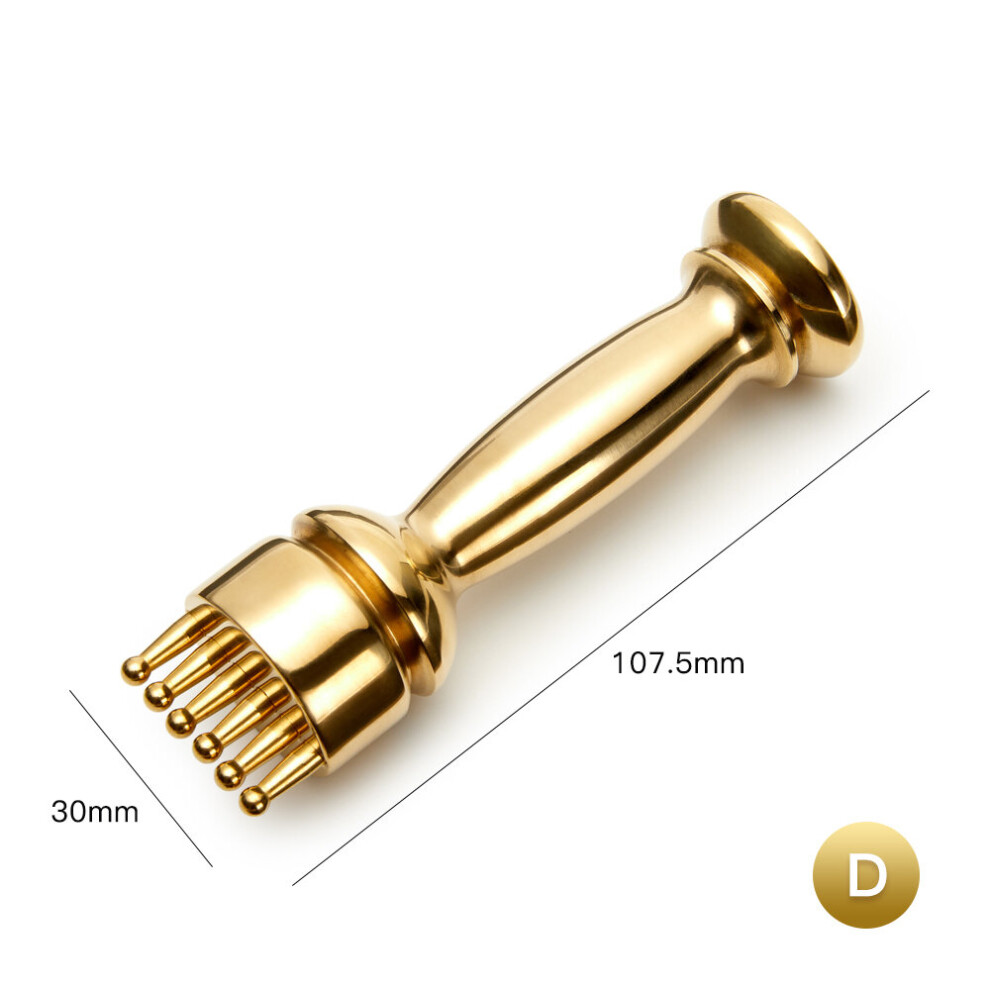 Dechoicelife (A-Type-D) Meridian Massage Stick Massager Magnetic Therapy Trigger Point Lymphatic Acid Drainage Merid Deeptissuetherapy Acupoint Pen