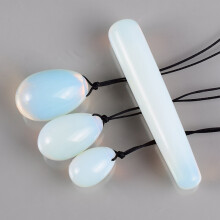 (a-4 pcs no box) Wholesale Opalite Yoni Egg Set Massage Ball Tool Crystal Wand Kegel Muscle Exerciser Health Care Pelvic Floor Vaginal Massager
