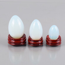 (a-3 pcs sets undrill) Wholesale Opalite Yoni Egg Set Massage Ball Tool Crystal Wand Kegel Muscle Exerciser Health Care Pelvic Floor Vaginal Massager