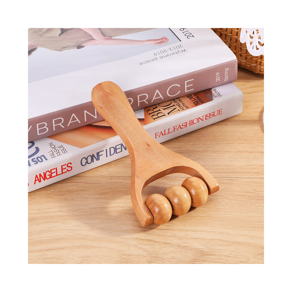 Dechoicelife (A-15Cm Roller Massager) 5Pcs Wood Therapy Massage Tool Lymphatic Drainage Massager Anti Cellulite Fascia Massage Roller For Maderotherapy Muscle Rele