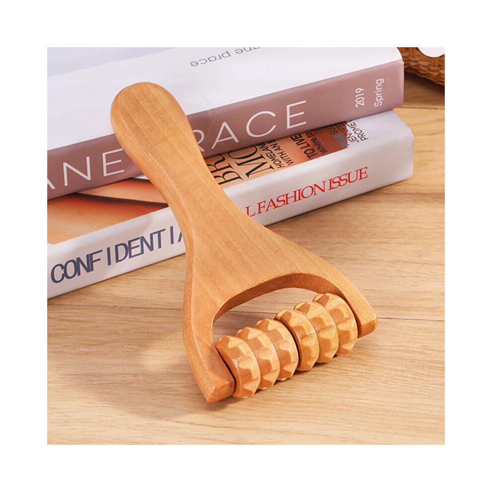 Dechoicelife (A-15X8cm Massager) 5Pcs Wood Therapy Massage Tool Lymphatic Drainage Massager Anti Cellulite Fascia Massage Roller For Maderotherapy Muscle Release