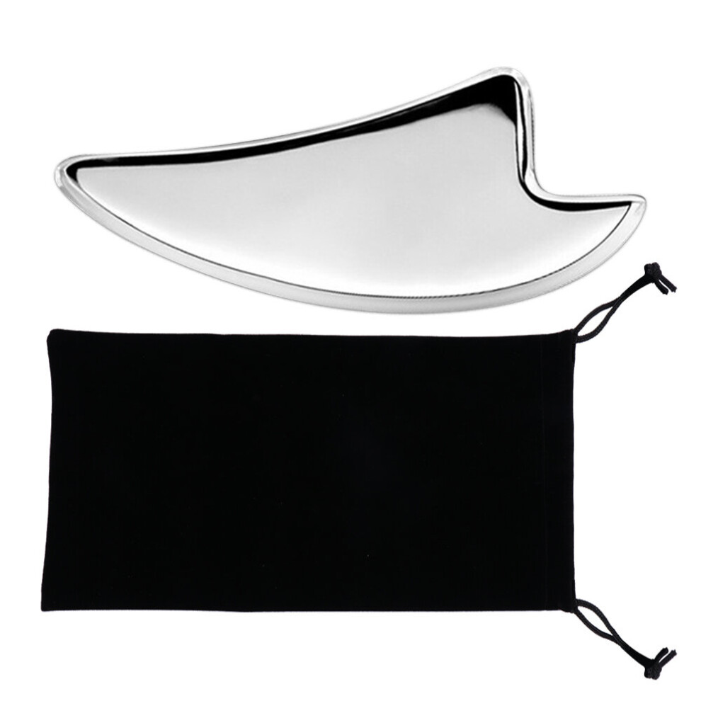 Dechoicelife (A-Triangular Scraper) 5 Shape Stainless Steel Gua Sha Scraping Massage Tool Iastm Tools Great Soft Tissue Mobilization Tool Reduce Muscle Soreness
