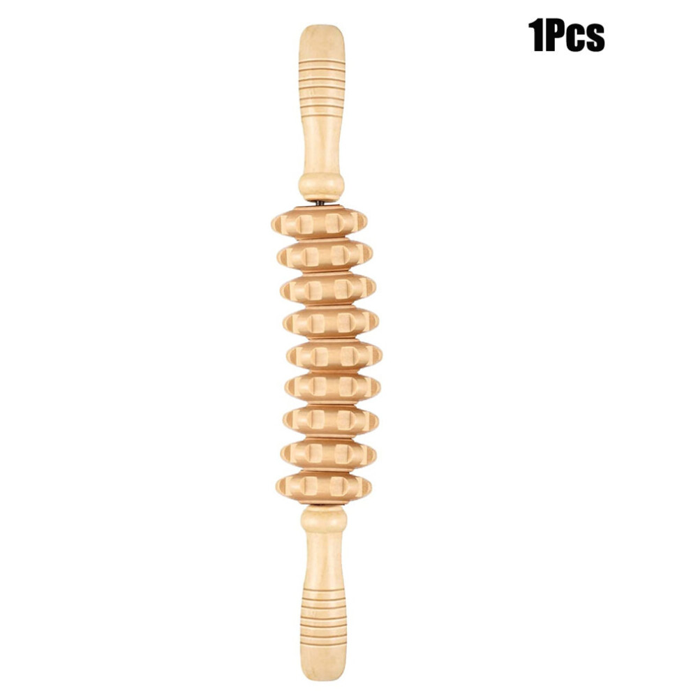 Photos - Massager  Wood Therapy Massage Tools Manual Gua Sha Accessories Anti Cellulite Massage Roller Tool Wooden Cube  for B(a-Pink)