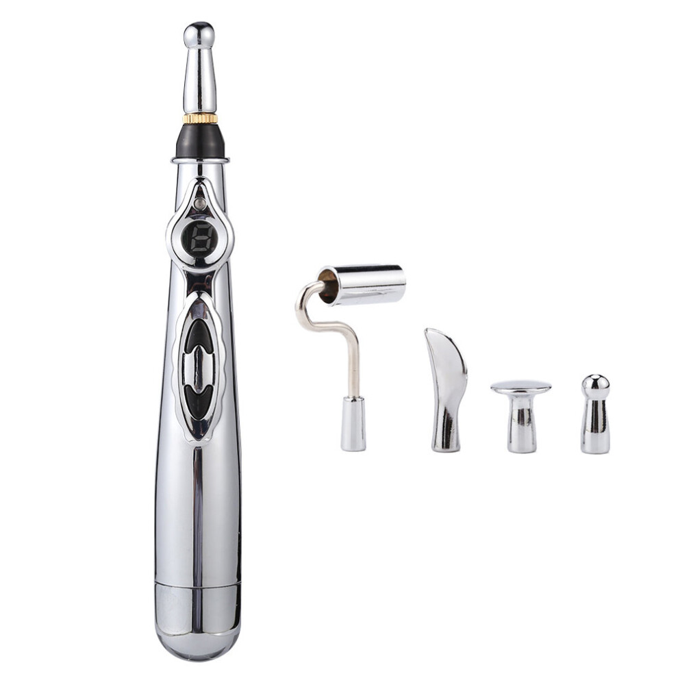 Dechoicelife Electronic Massager Acupuncture Pen Body Meridian Meridians Therapy Acupuncture Pens Body Head Massager
