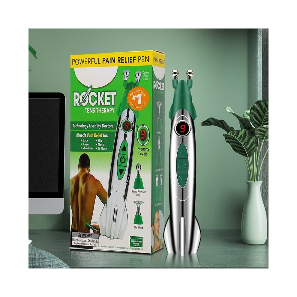 Dechoicelife Meridian Physiotherapy Instrument Acupuncture Massage Tool Pen Painkiller Acupuncture Massageador Pen Blood Circulation Energy