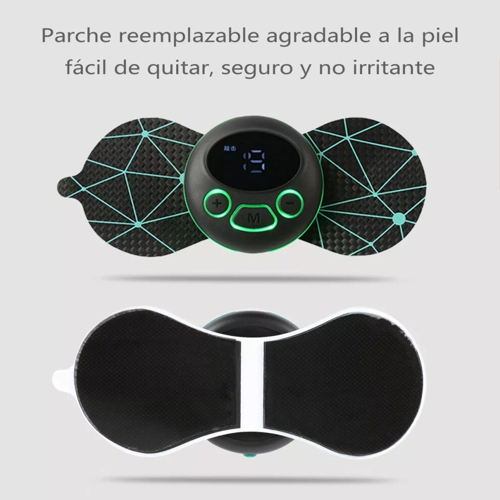 Dechoicelife Light Cervical Spine Massager Smart Led Lumbar Spine Stick Muscle Stick Abdominal Health Instrument Burn Fat Pain Relief
