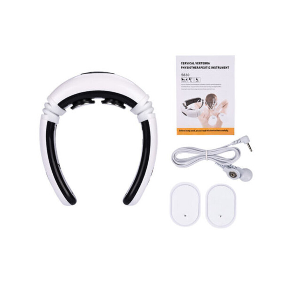 Dechoicelife Neck Massage Pulse Cervical Spine Physiotherapy Instrument Shoulder Cervical Spine Massager Electric Massage Product