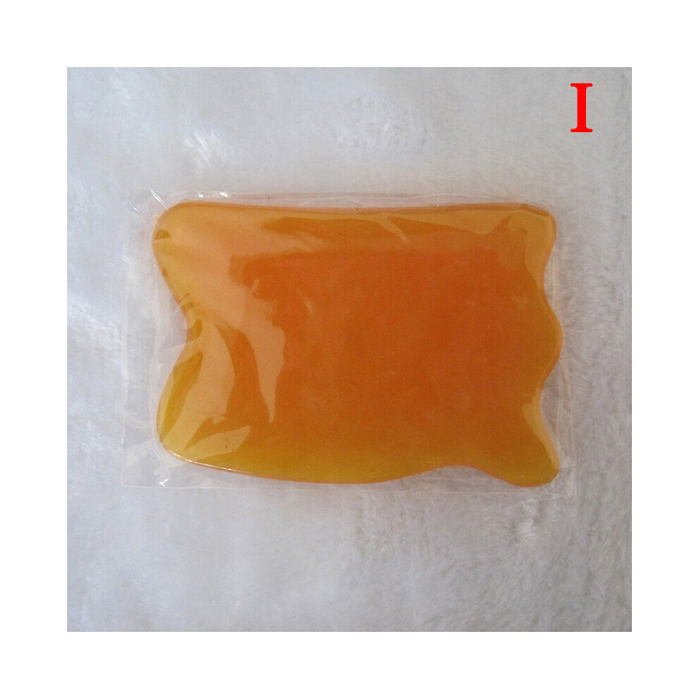 Dechoicelife Pink (A-I) Natural Beeswax Gua Sha Board Acupuncture Massage Face Lifting Stone Guasha Scraping Facial Gouache Quartz Massage