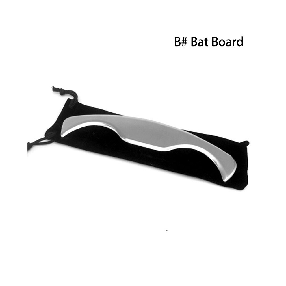 Dechoicelife (A-Bat Board) Stainless Steel Fascial Knife Gua Sha Tools Deep Tissue Massage Therapy Guasha Scraping Board Manual Muscles Massager