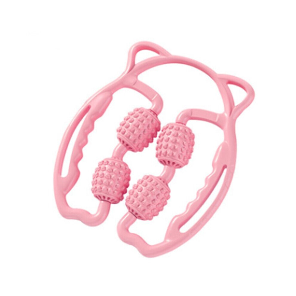 Dechoicelife Pink (A-) Muscle Roller,Trigger Point Massage Roller For Deep Tissue,Help Reducing Leg,Tennis Elbow,Thigh,Arm Soreness Pain Relief