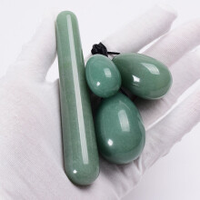 (a-Aventurine) Massage Egg Yoni Stick Set Jade Rose Quartz Crystal Ball Health Pelvic Floor Muscle Vagina Massager Kegel Exercise Care Tool