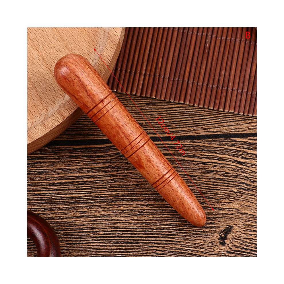 Dechoicelife (A-A5) 1Pcs Finger Back Massage Fragrant Wood Spa Acupressure Point Meridians Scraping Stick Mini Finger Body Massager Massageador Pã©S