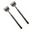 (a-1pcs) 1 pcs Portable Adjustable Extendable Telescopic Back Scraper Backbone Scratch Massage Itch Scratch Massage Tools 6
