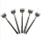 (a-1pcs) 1 pcs Portable Adjustable Extendable Telescopic Back Scraper Backbone Scratch Massage Itch Scratch Massage Tools 2